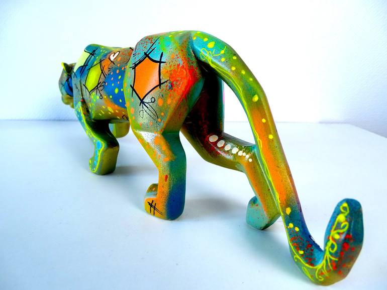 Original Pop Art Animal Sculpture by Priscilla Vettese