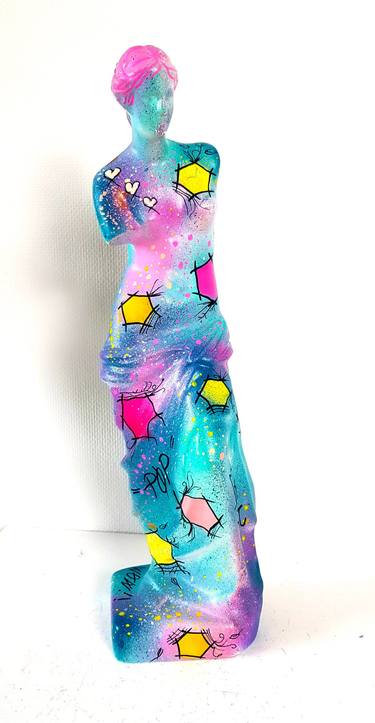 Sculpture Venus Pop Art / Statue Pop Art Venus in Colors Graffiti thumb