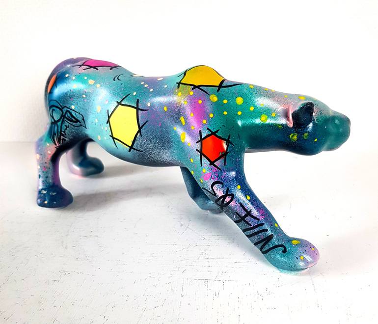 Original Pop Art Animal Sculpture by Priscilla Vettese