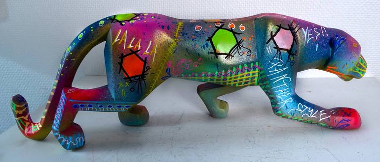 Original Pop Art Animal Sculpture by Priscilla Vettese