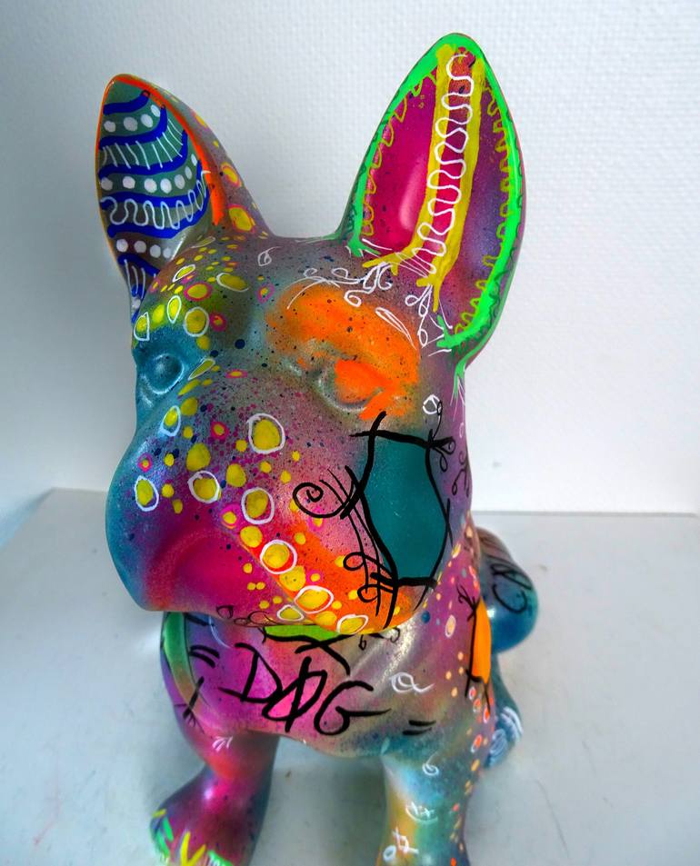 Original Pop Art Animal Sculpture by Priscilla Vettese