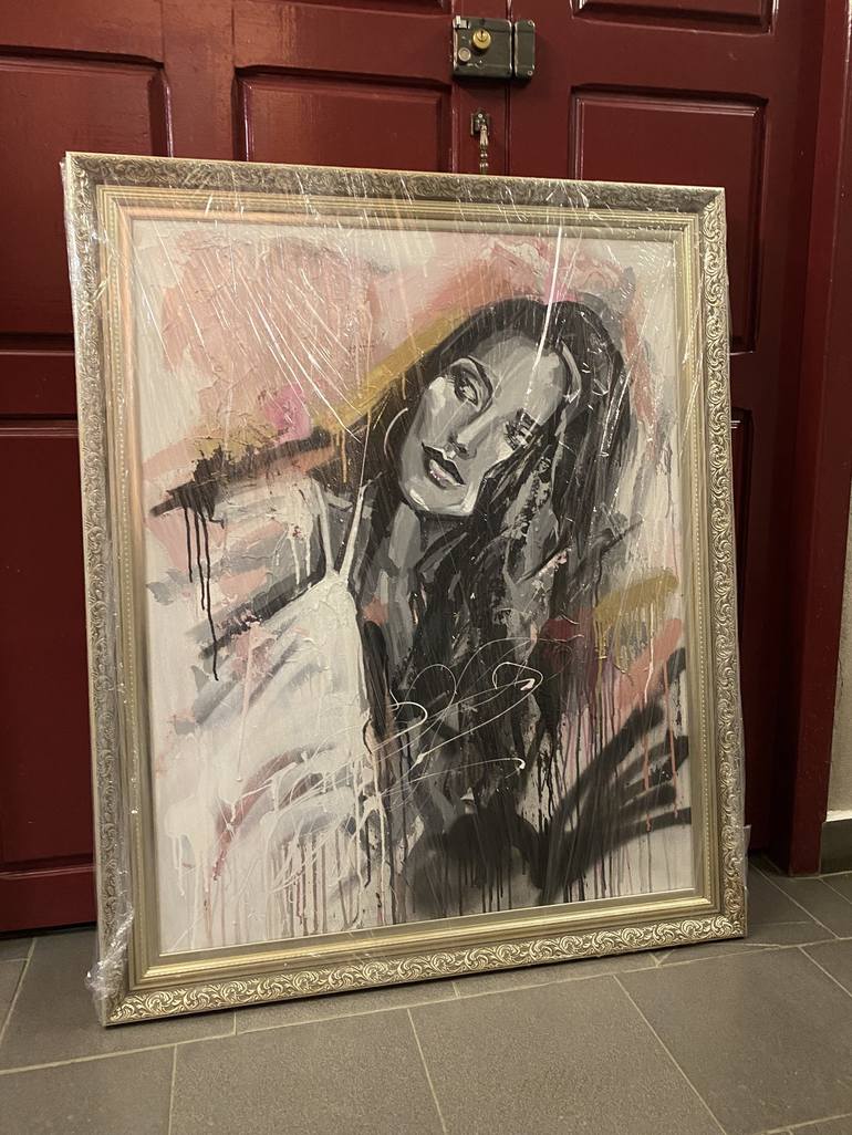 Original Abstract Women Painting by Mariya Bogdanova