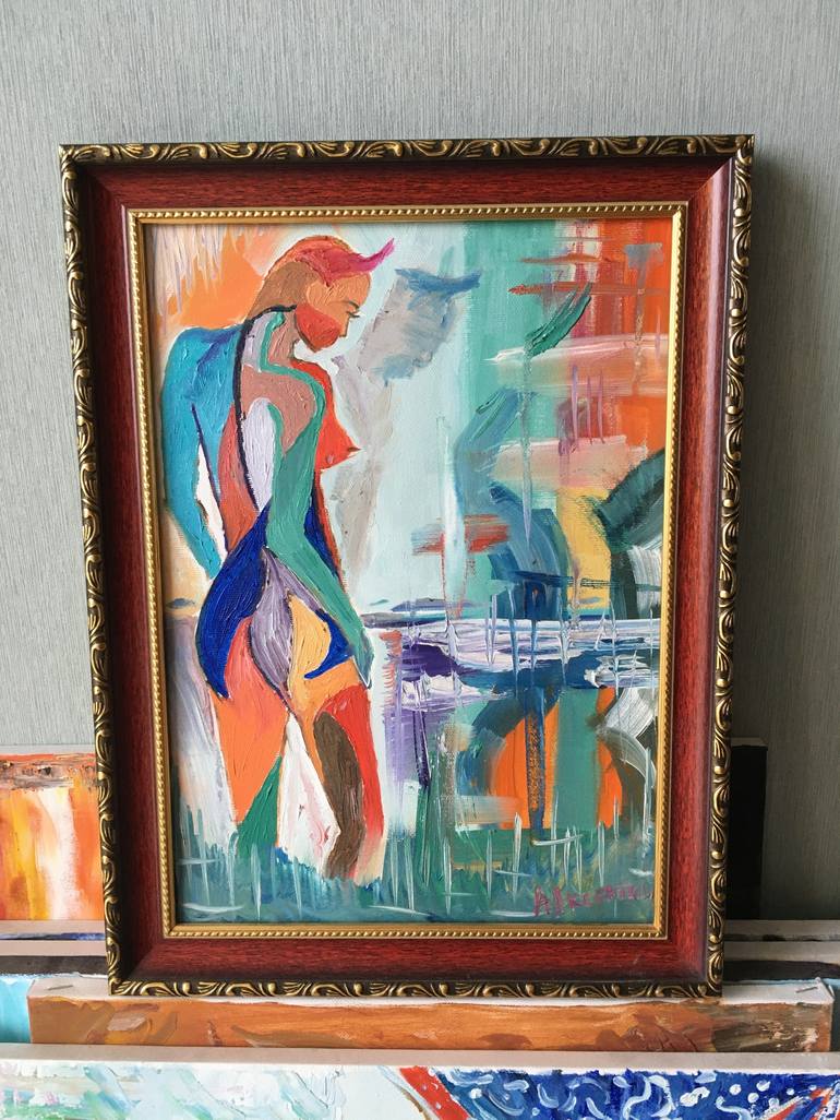 Original Abstract Painting by Angelika Aks