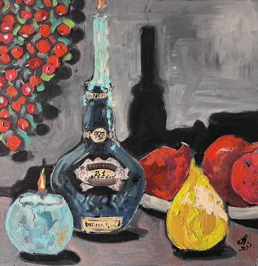 Original Impressionism Food & Drink Paintings by Angelika Aks