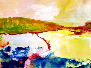 Original Abstract Landscape Paintings by Amanda McGregor