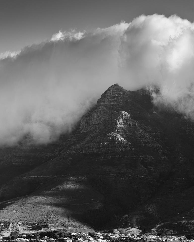 Table cloth over Table Mountain - Limited Edition of 10 Art Print