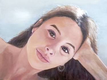 Original Portrait Painting by Pierre Rodrigue