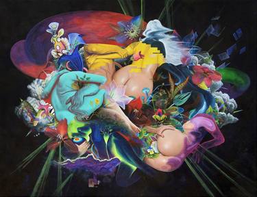 Original Love Paintings by Rick van den Berg