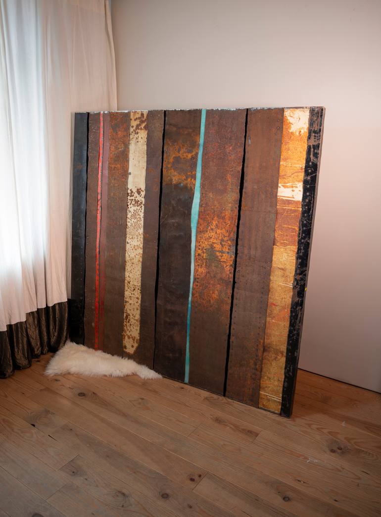 Original Abstract Expressionism Abstract Painting by Jip L