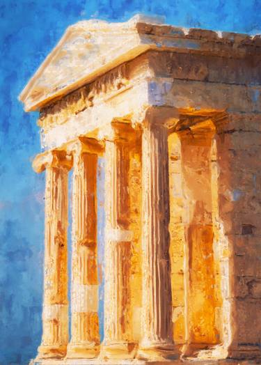 Print of Fine Art Architecture Paintings by Andrea Mazzocchetti