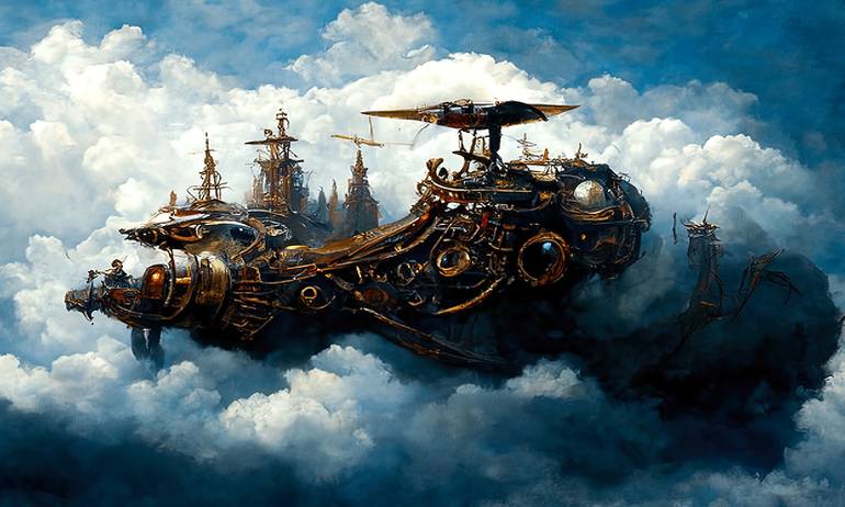 Batiscafo Steampumk  Steampunk ship, Steampunk crafts, Steampunk