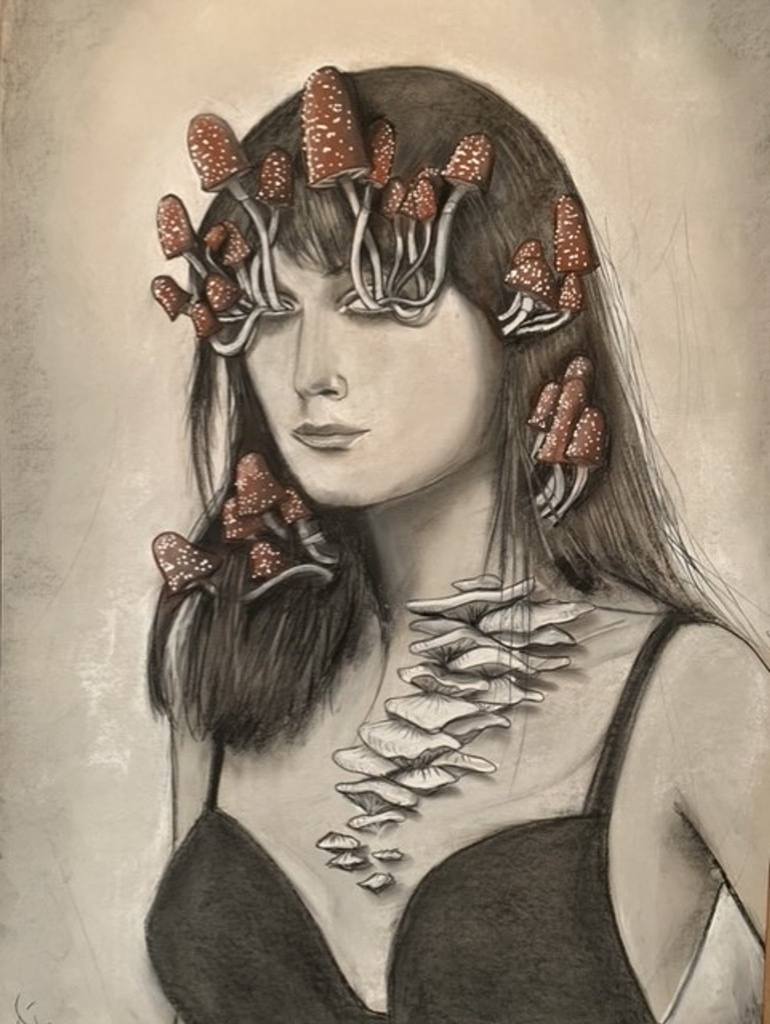 Julianne Spoore Drawing by Kiwi Arevalo | Saatchi Art