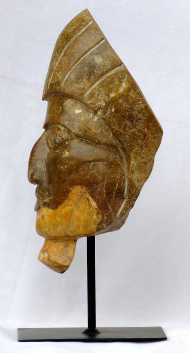French Marble Human Head 2 thumb