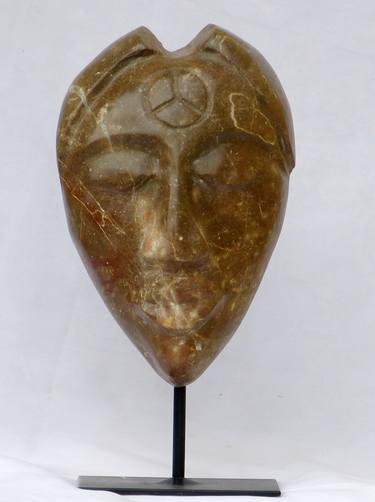 French Marble Human Head 3 thumb