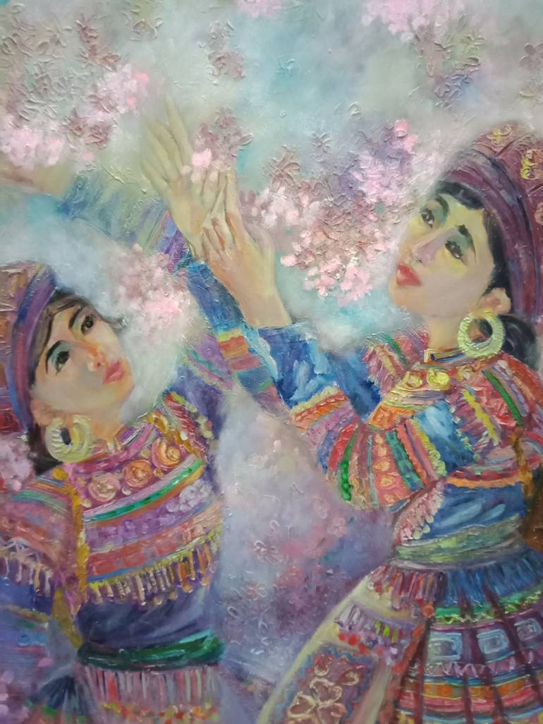 Original Culture Painting by Hai Le
