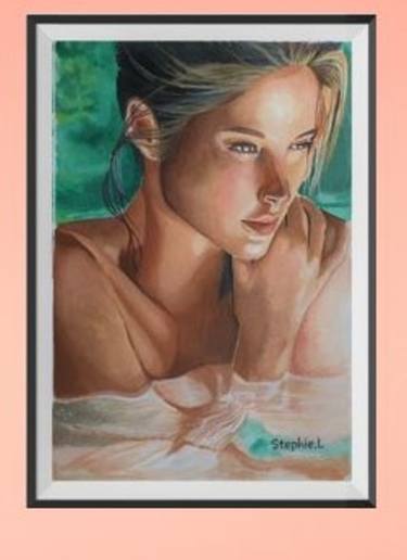 Original Portrait Painting by Stephie Stephiel