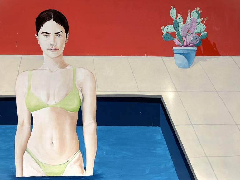 Original Figurative Travel Painting by Janos Kujbus