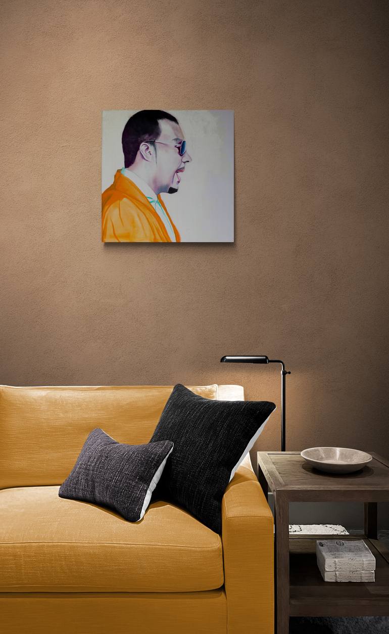 Original Figurative People Painting by Janos Kujbus