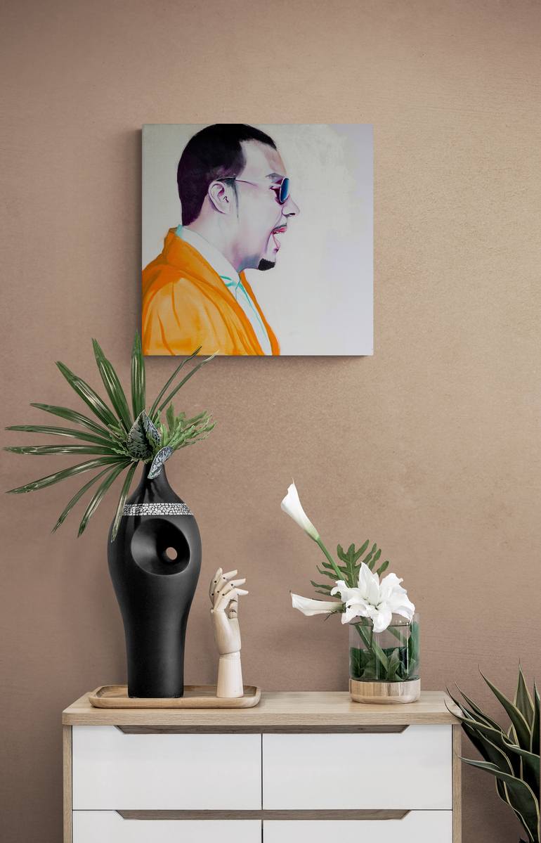 Original Figurative People Painting by Janos Kujbus