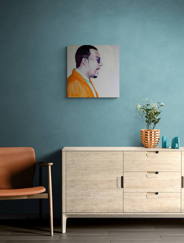 Original Figurative People Painting by Janos Kujbus