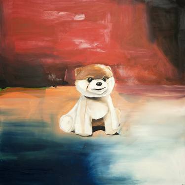 Print of Figurative Dogs Paintings by Janos Kujbus
