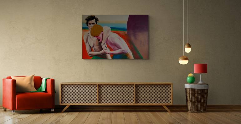 Original Figurative Sports Painting by Janos Kujbus
