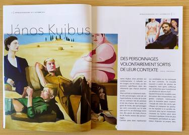 J.Kujbus in prestigious French art magazine Artmajeur (autumn 2019) thumb