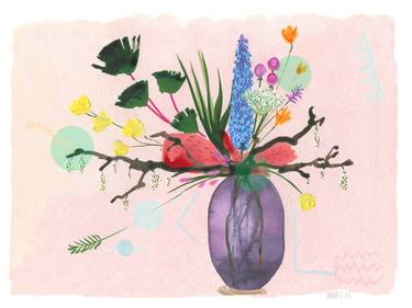 Print of Fine Art Still Life Paintings by Annemette Klit