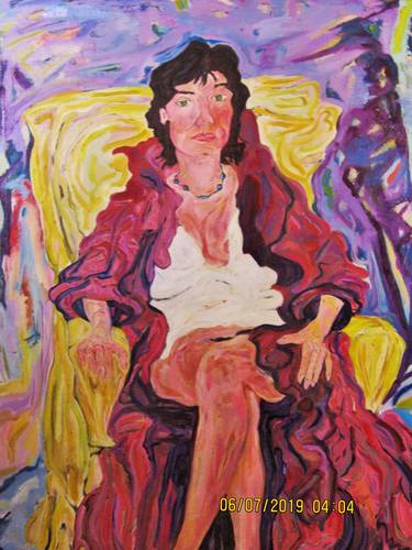 Original Expressionism Erotic Paintings by Karen Fabiane