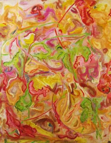 Original Abstract Expressionism Abstract Paintings by Karen Fabiane