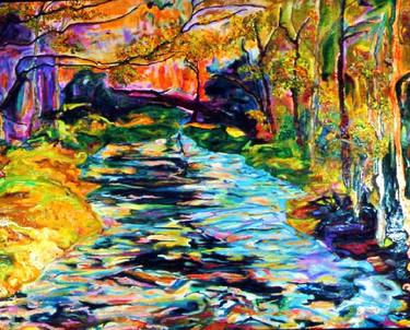 Original Expressionism Landscape Paintings by Karen Fabiane