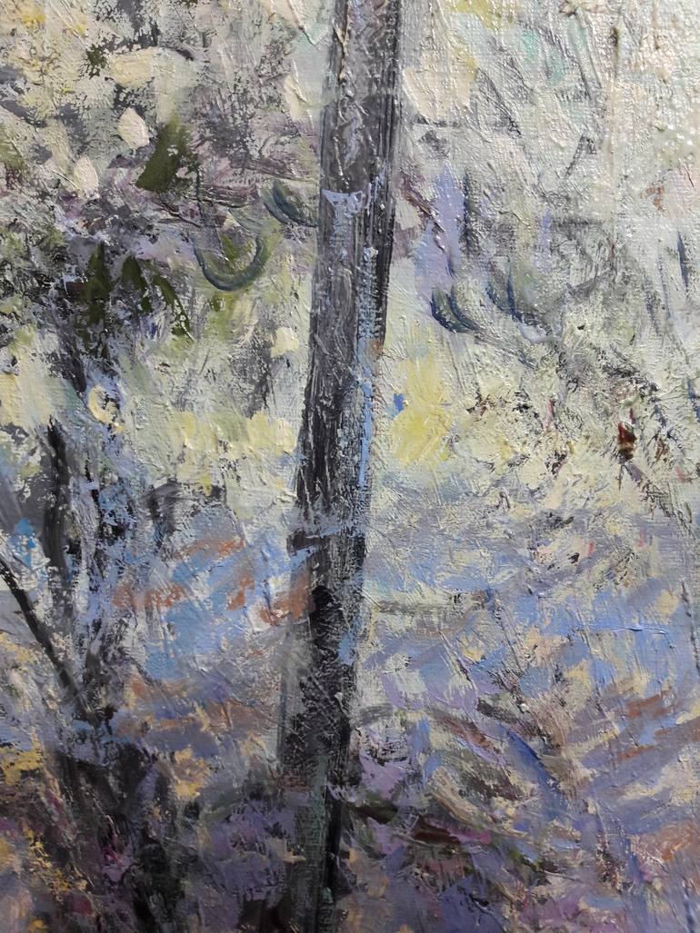 Original Impressionism Landscape Painting by Isa Mammadov