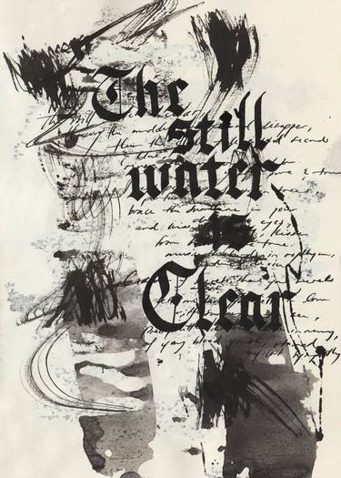 Print of Calligraphy Drawings by Dana Krystle