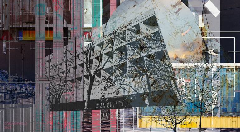 Print of Architecture Collage by Dana Krystle