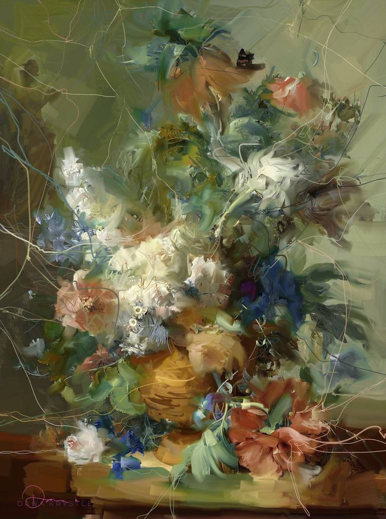 The Purging of Flowers (D) | Dana Krystle - Print
