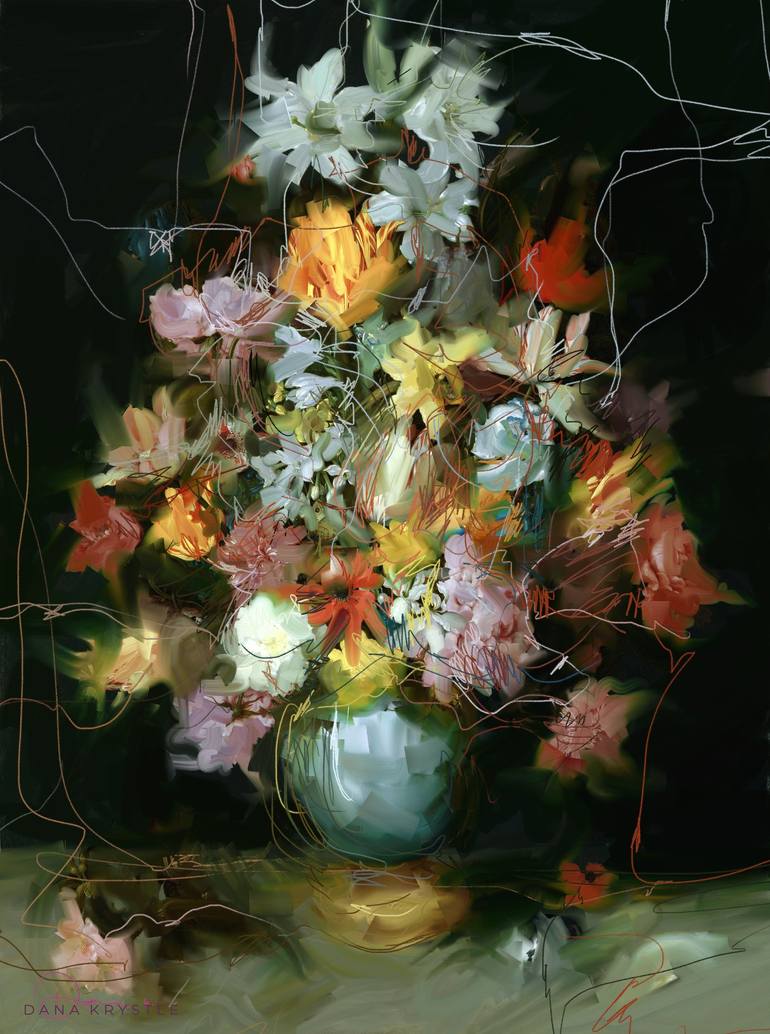 The Purging of Flowers (H)_Dana Krystle_ - Print