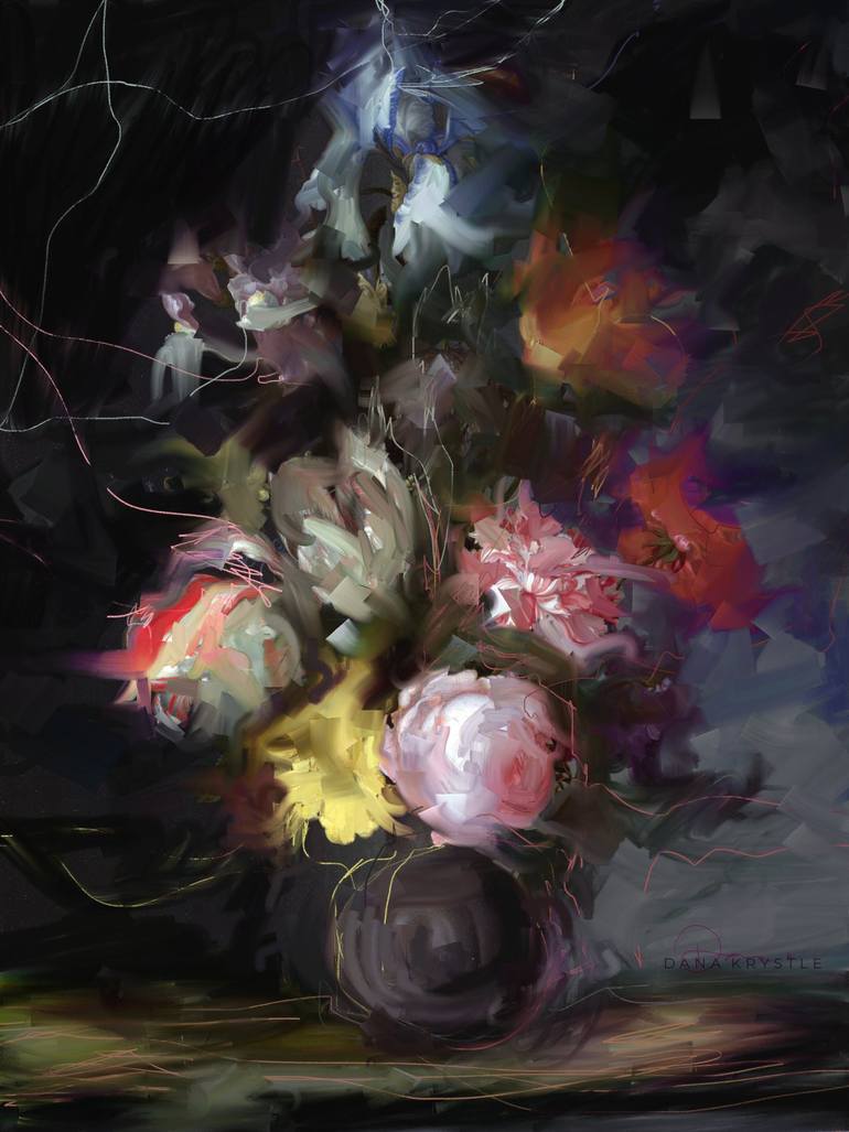 The Purging of Flowers (L)_Dana Krystle_ - Print