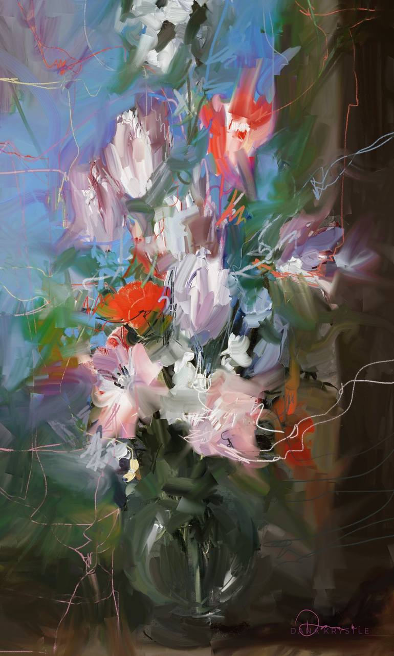 The Purging of Flowers (N)_Dana Krystle_ - Print