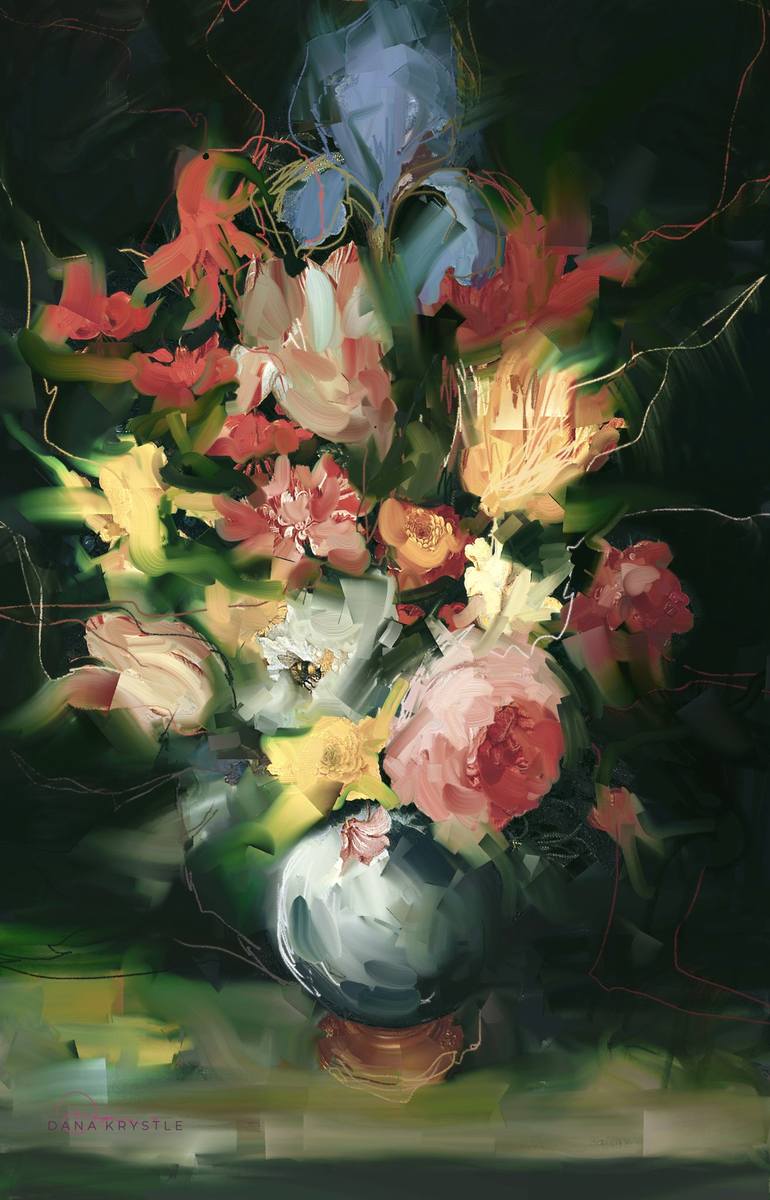 Print of Botanic Digital by Dana Krystle