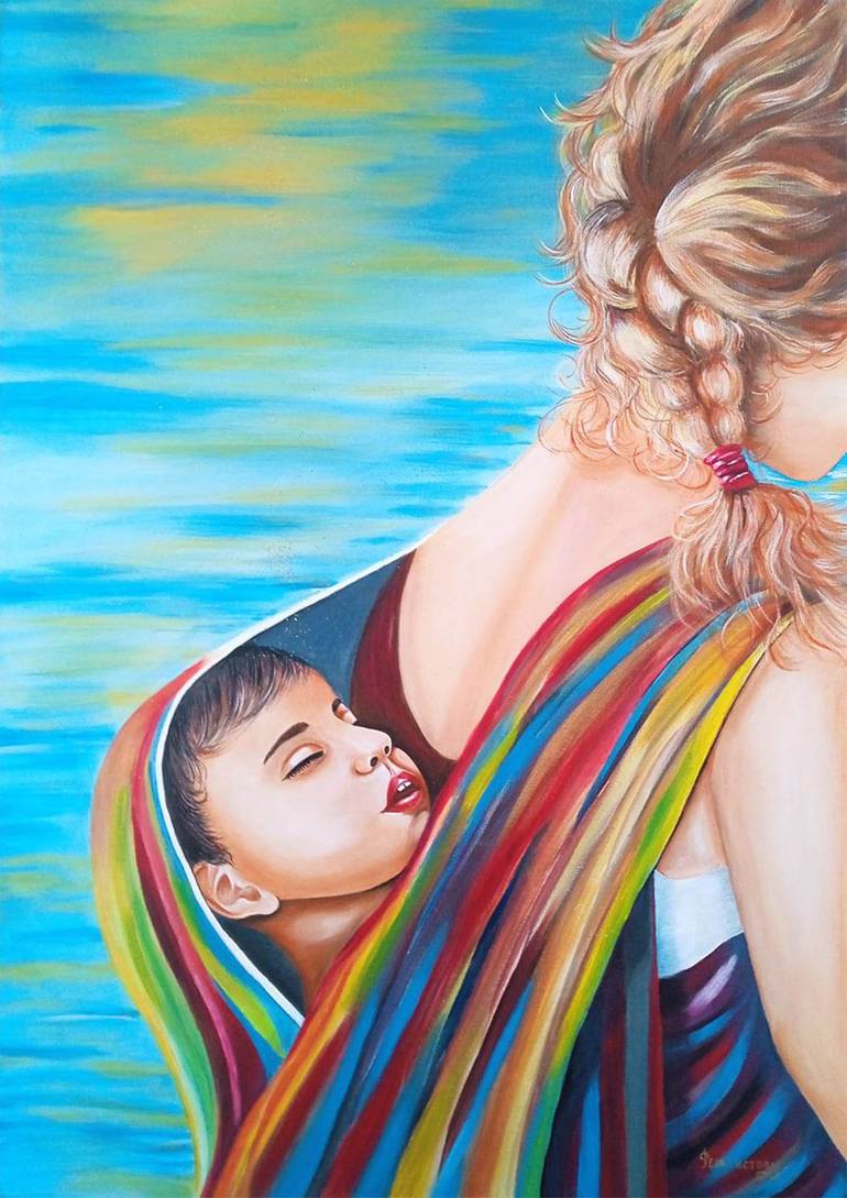 Print of Photorealism Love Paintings by Tatiana Feoktistova