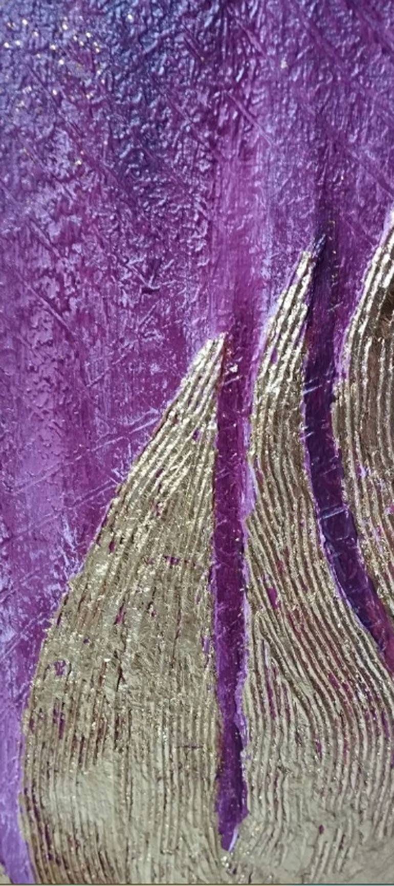 Original Art Deco Abstract Painting by Tatiana Feoktistova