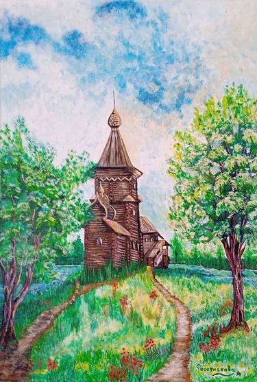 Old church, a gift idea, a picture as a gift thumb
