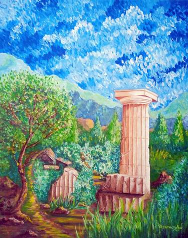 Monument of Ancient Greece, a gift idea, a picture as a gift thumb