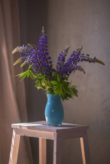 Bouquet of lupins - Limited Edition of 100 thumb