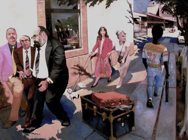 Print of Documentary Political Paintings by Dale Kaplan