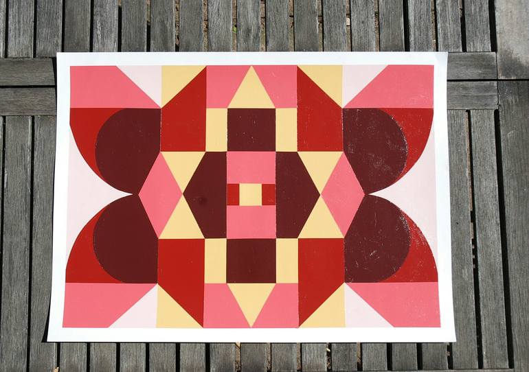 Original Abstract Painting by Daniel Nel