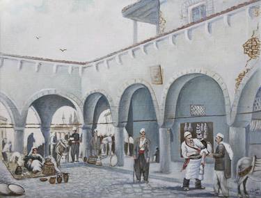 Original Cities Paintings by Xhevdet Dada