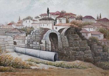 Print of Landscape Paintings by Xhevdet Dada