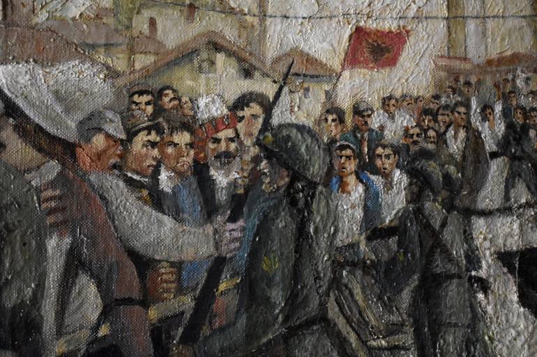 Original Politics Painting by Xhevdet Dada