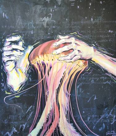 Print of Abstract Body Paintings by Yuliia Kondrat